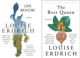 Book Cover Image of 2 books by Louise Erdrich