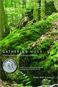 Bookcover for Gathering Moss by Robin Wall Kimmerer